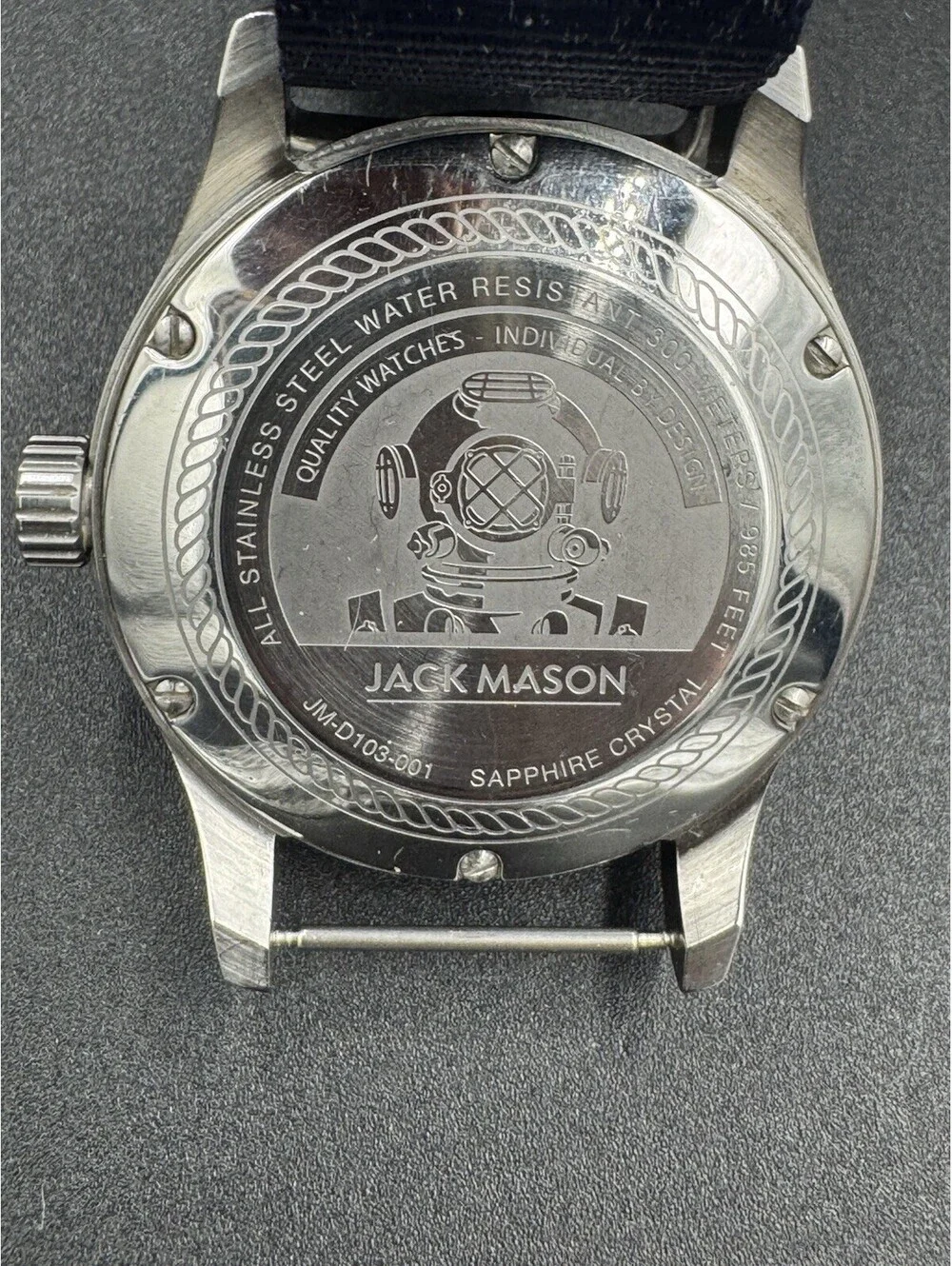 Jack Mason JM-D103-001 Black Automatic Diver - Kickstarter Limited Edition Watch